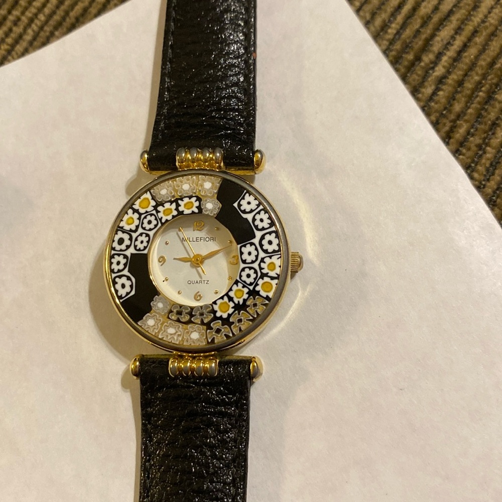 Millefiori Quartz Watch.